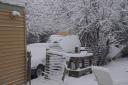 Backyard w/Snow