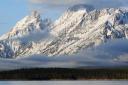 The Tetons in the light