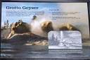 Grotto Geyser Sign