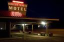 The Hungry Horse Motel, in the bustling metropolis of Hungry Horse, Montana