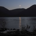 Kootenay Lake Moon