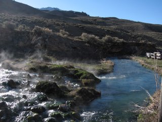 This is the Boiling River right before it meet with the Gardiner River